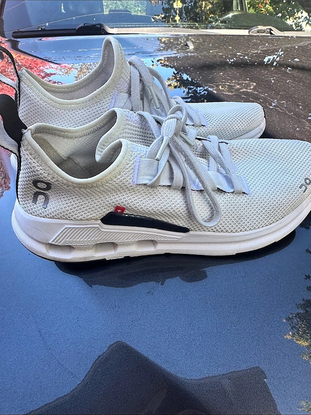 On Cloudswift Running Shoes White Women’s Size US 8 (No Insoles)
